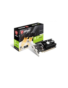 Tarjeta De Video MSI Nvidia Geforce GT 1030 2GB DDR4 GT 1030 2GD4 LP OC