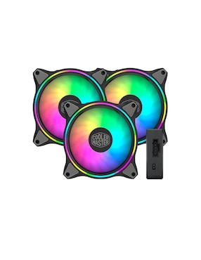 Ventilador Gamer Cooler Master Masterfan MF120 Halo 3 En 1 RGB 120mm MFL-B2DN-183PA-R1