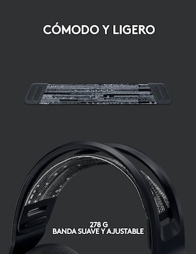 Audífonos Inalámbricos Logitech G733 negro