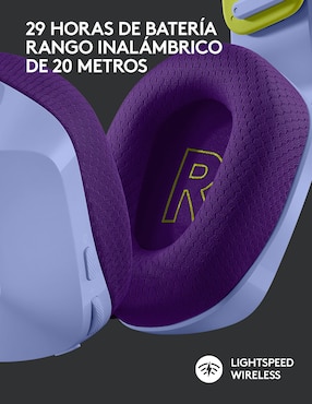 Audífonos Over-Ear Logitech G733 inalámbricos con cancelación de ruido