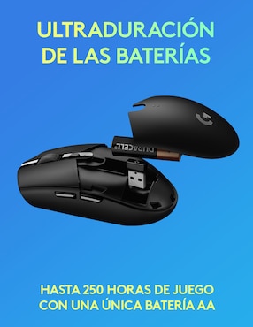 Mouse Inalámbrico Logitech G305 azul