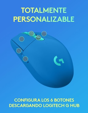 Mouse Inalámbrico Logitech G305 azul