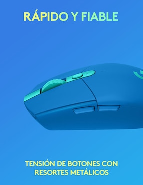 Mouse Inalámbrico Logitech G305 azul