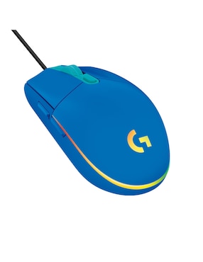 Mouse/mouse Gamer Alámbrica Logitech G203 Azul 910-005795