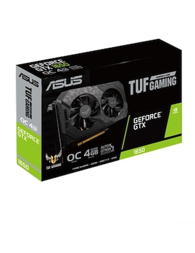 Tarjeta De Video Asus TUF Gaming GeForce GTX 1650 OC 4GB GDDR6 TUF-GTX1650-O4GD6-P-Gaming