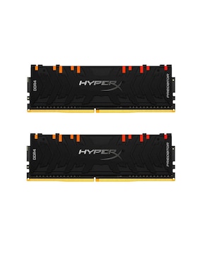 Memoria RAM DDR4 32GB 3600MHz Kingston Hyperx Fury RGB 2 X 16GB HX436C17FB3AK2/32