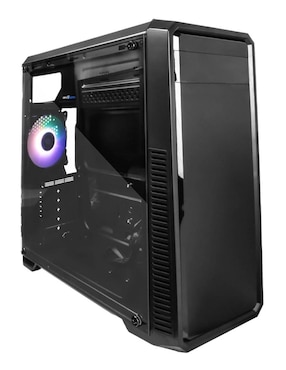 Gabinete Gamer Game Factor CSG300 ATX ARGB Rainbow Cristal Templado