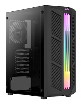 Gabinete Gamer Aerocool Prime RGB Cristal Templado