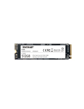 Unidad SSD Patriot Capacidad 512 GB