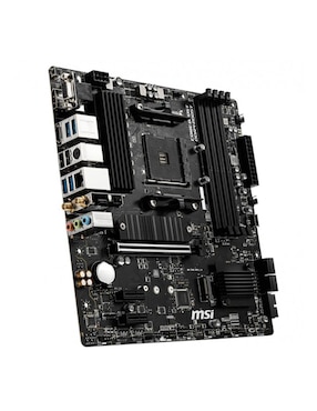 Tarjeta madre MSI B550M PRO-VDH WIFI compatible con procesador AMD