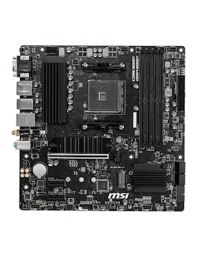 Tarjeta madre MSI B550M PRO-VDH WIFI compatible con procesador AMD