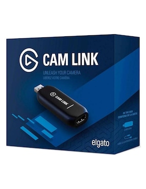 Capturadora Adaptador Elgato Cam Link 4K 30FPS HDMI USB 3.0 10GAM9901