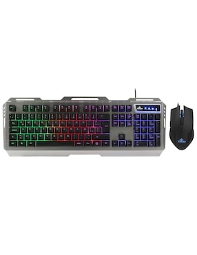 Set Teclado Y Mouse Gamer Yeyian Phoenix 3000 3200DPI RGB USB YKP-20706