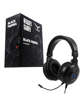 Audífonos Naceb Alámbrico Black Mamba NA-0317