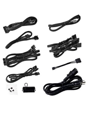Fuente de Poder PC 650W Gamer EVGA 80 Plus Gold 220-G5-0650-X1