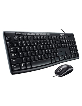 Set Teclado y Mouse Logitech MK200 USB 920-002716