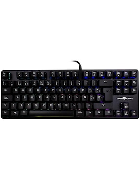 Teclado Alámbrico Game Factor Kbg500-Rd