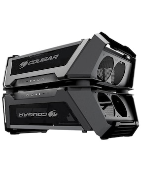 Gabinete Gamer Cougar Gemini X Dual Tower Cristal Templado 105LMT0001-00