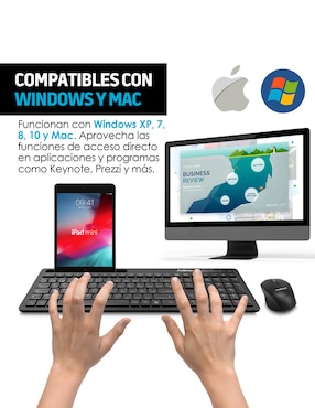 Teclado inalámbrico Redlemon 79765