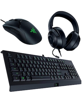 Set Gamer Teclado, Mouse Y Diadema Razer Power Up Bundle RZ85-02740100-B3U1