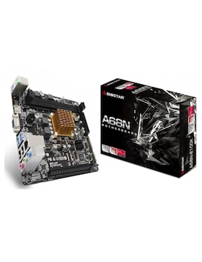 Tarjeta Madre Biostar A68N 2100K Con Procesador AMD