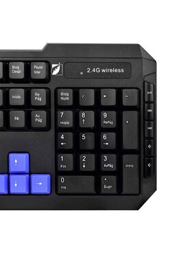 Set Teclado y Mouse Inalámbrico Green Leaf