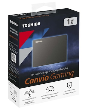 Disco Duro Externo Toshiba Capacidad 1 TB