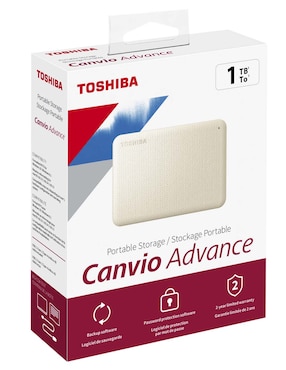 Disco Duro Externo Toshiba Capacidad 1 TB