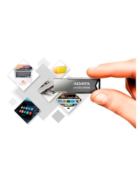 Memoria Flash Adata UV250 16GB USB 2.0 (AUV250-16G-RBK)
