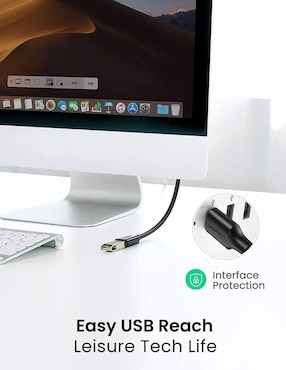 Cable USB A Ugreen de 1 m
