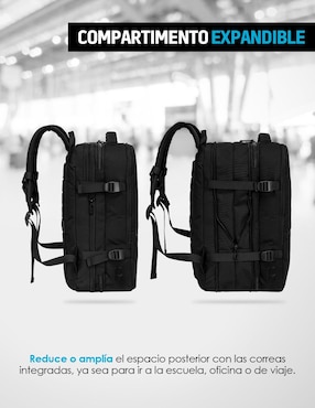 Mochila para Laptop Antirrobo Redlemon Puerto USB extra grande