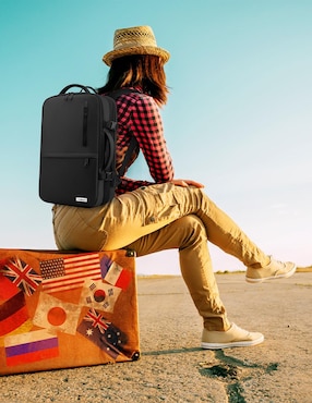 Mochila para Laptop Antirrobo Redlemon Puerto USB extra grande
