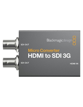 Micro Convertidor HDMI A SDI 3G Con Fuente Black Magic