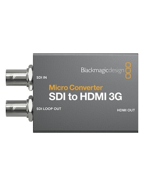 Micro Convertidor SDI A HDMI 3G Con Fuente Black Magic