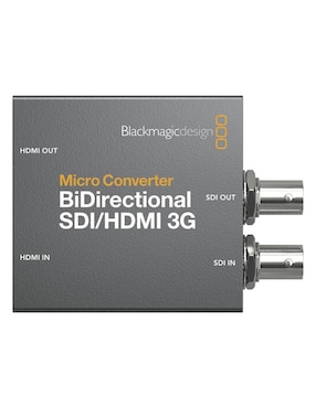 Micro Convertidor Bidireccional SDI/HDMI 3G Con Fuente Black Magic