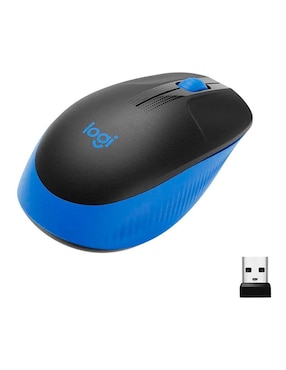 Mouse Logitech Inalámbrico M190 Ambidiestro 910-005903