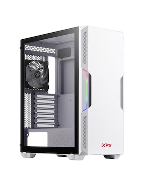 Gabinete Gamer XPG Starker 2 Fan ARGB Cristal Templado STARKER-WHCWW