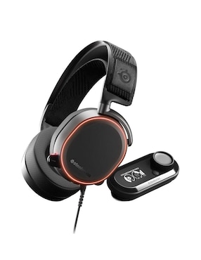 Audífonos Gaming Steel Series Arctis Pro Alámbricos Con Cancelación De Ruido + GameDAC Black