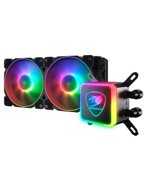 Enfriamiento Liquido Cougar Aqua AIO Cooler ARGB 240mm