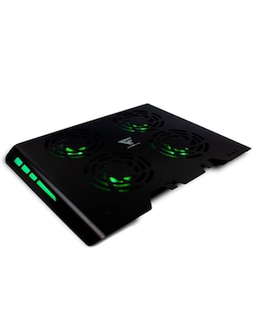 Base Enfriadora Gamer Para Laptop Game Factor CPG400 4 Fan RGB USB