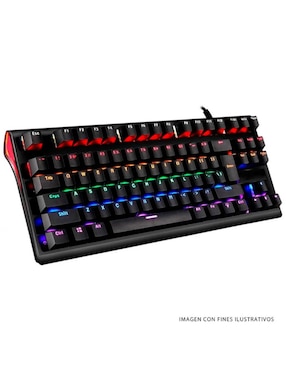 Teclado Gamer Mecánico Alámbrico Ocelot OGMK02 RGB Switch