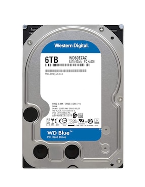 Disco Duro Externo Western Digital Capacidad 6 TB