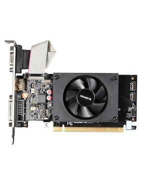 Tarjeta de Video Gigabyte GeForce GT 710 2GB GDDR3 GV-N710D3-2GL REV 2.0
