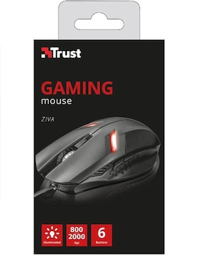 Mouse Gaming Alámbrico Trust Ziva