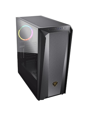 Gabinete Gamer Cougar MX660 Iron RGB Cristal Templado