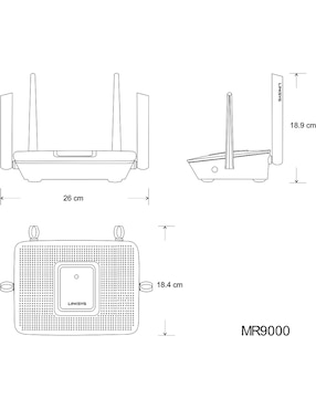 Router Inalámbrico Linksys MR9000