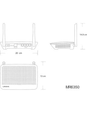 Router Inalámbrico Linksys MR6350