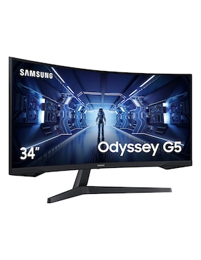 Monitor gamer Samsung standard full HD 34 pulgadas LC34G55TWWLXZX