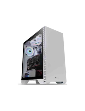 Gabinete Thermaltake S300 TG ATX Miditower Cristal CA-1P5-00M6WN-00