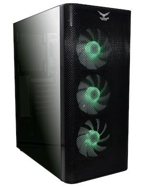 Gabinete Gamer Naceb Zed RGB ATX Cristal Templado 3 Ventiladores